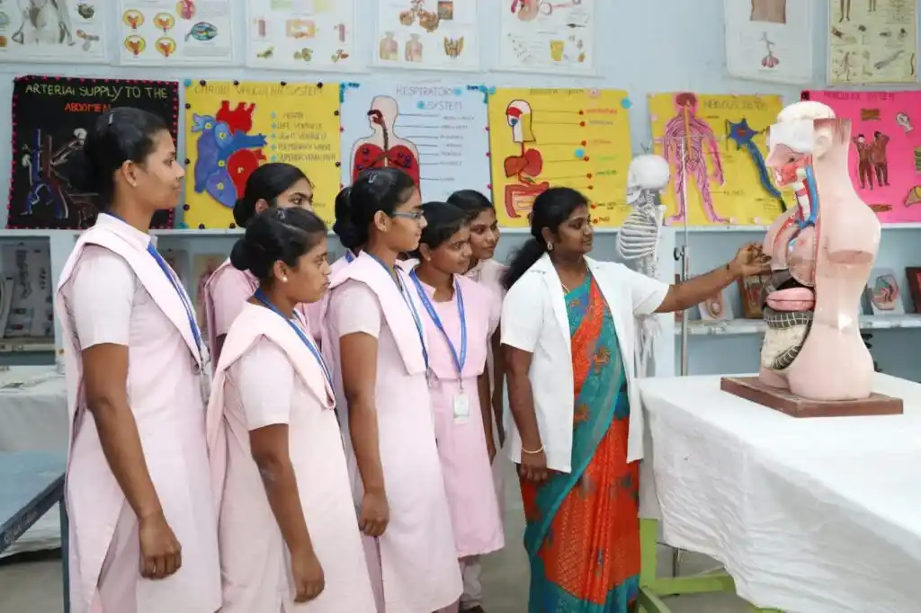 Nursing Students at Andavar College